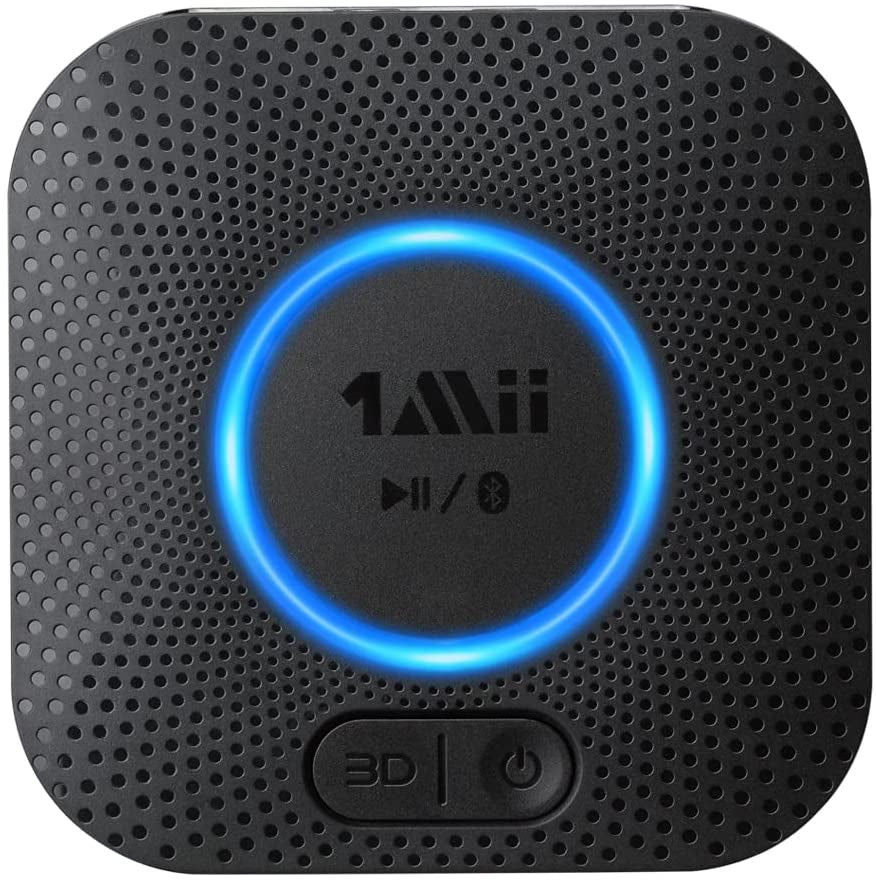 [Upgraded]  B06 plus Bluetooth Receiver, Hifi Wireless Audio Adapter, Bluetooth 5.3 Receiver with 3D Surround Aptx HD Aptx Adaptive for Home Music Streaming Stereo System