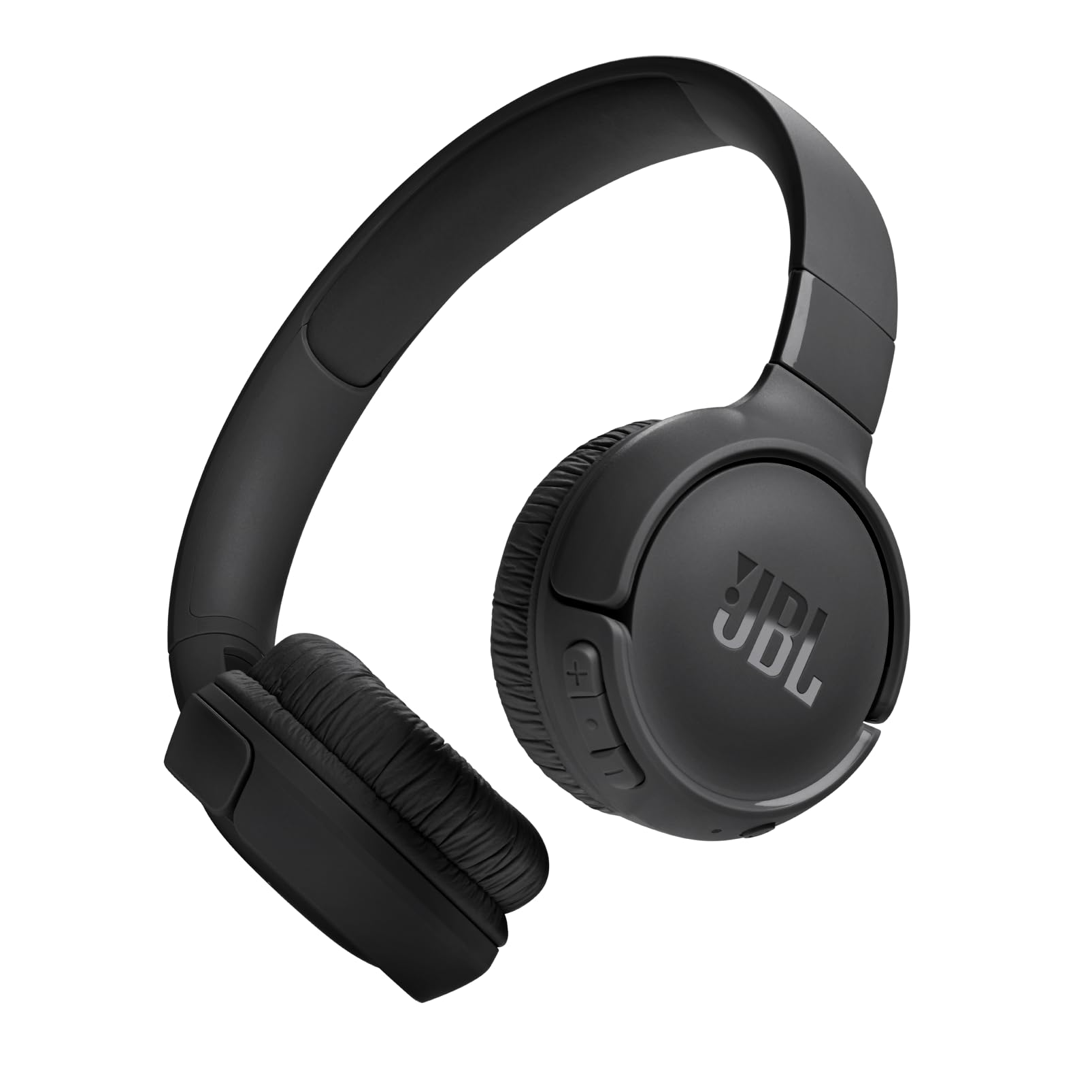 JBL Tune 520BT - Wireless On-Ear Headphones, Up to 57H Battery Life and Speed Charge, Lightweight, Comfortable and Foldable Design, Hands-Free Calls with Voice Aware (White)