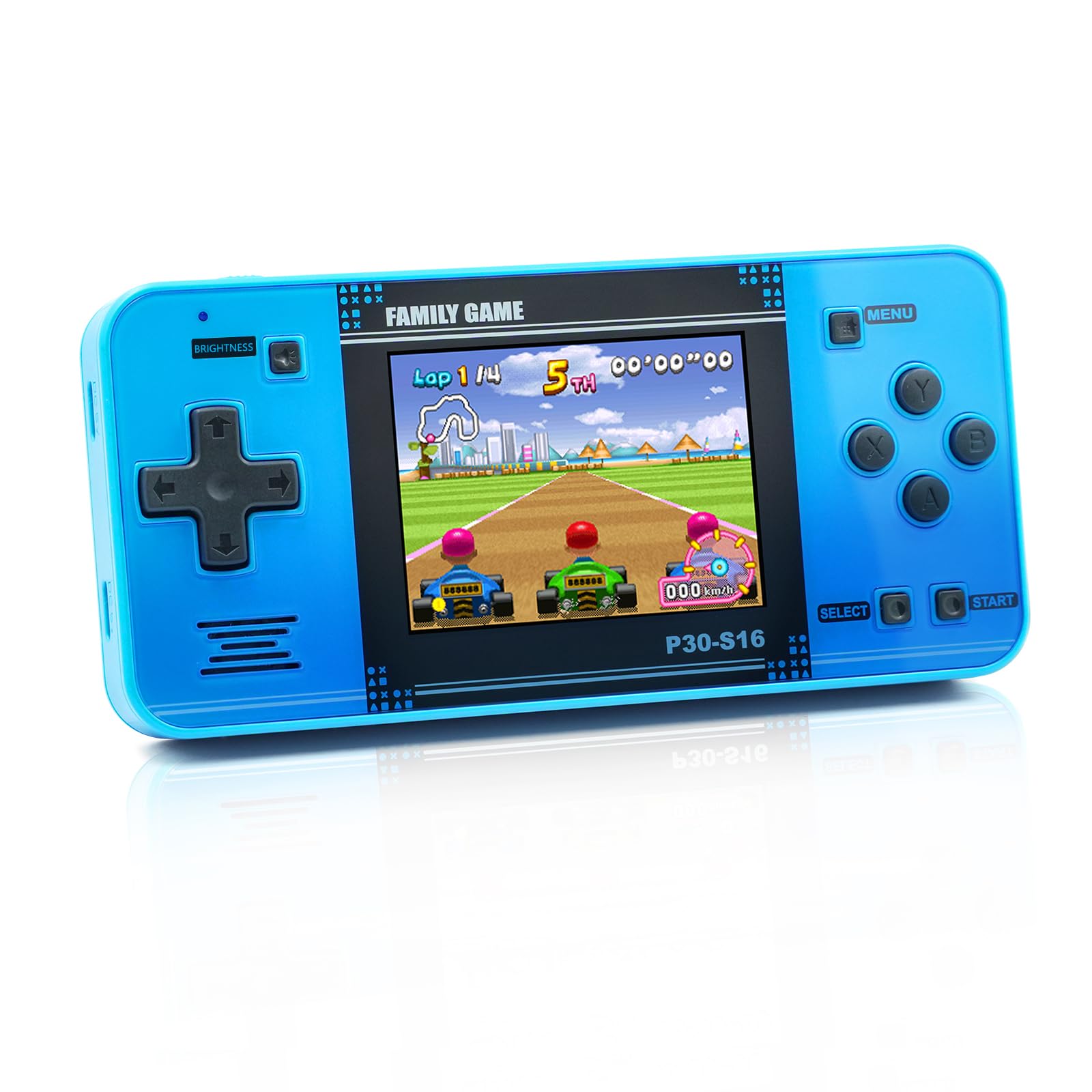 Portable Gaming Player with Rechargeable Battery 3.0" LCD Screen, Mini Arcade Electronic