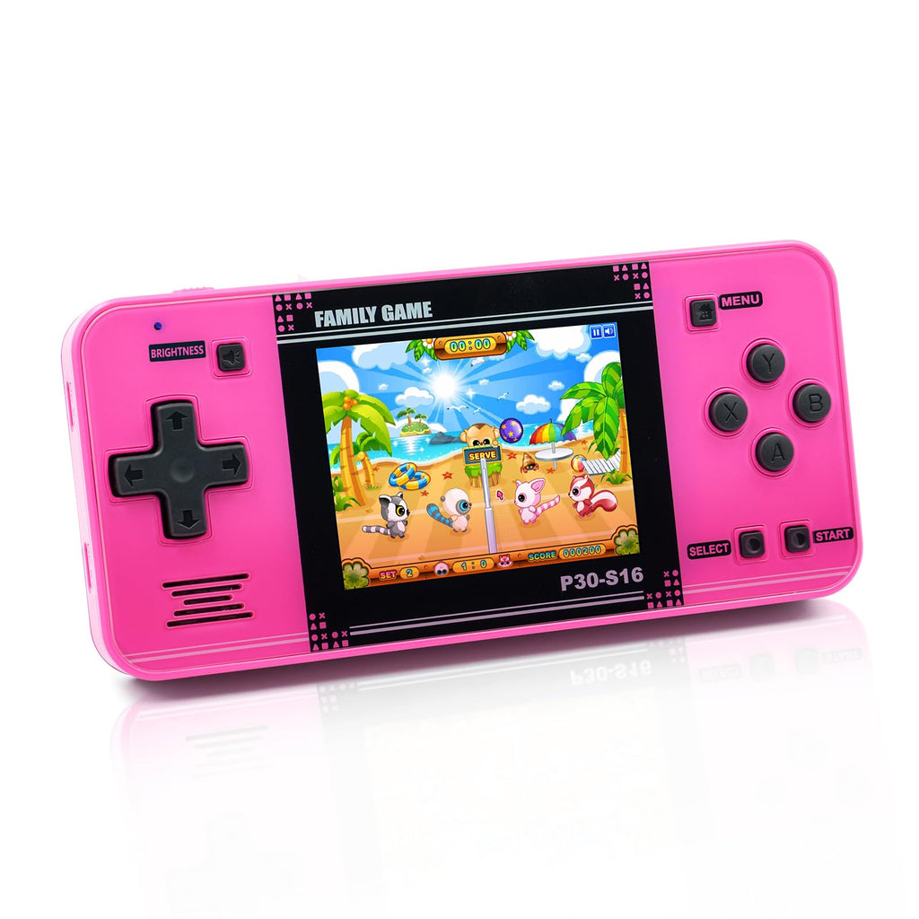 Portable Gaming Player with Rechargeable Battery 3.0" LCD Screen, Mini Arcade Electronic