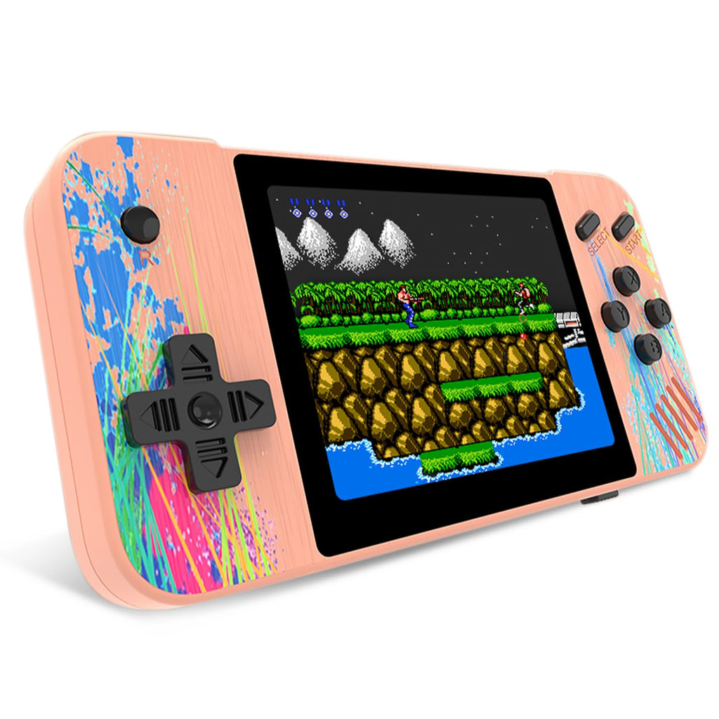 3.5" HD Screen Handheld Game -Preloaded 800 Retro Video Games, 2025 New Portable Gaming Player for Birthday Home Travel Xmas Gift (Blue)